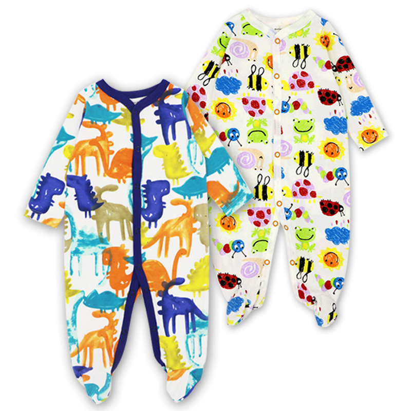 Newborn Baby Cotton Jumpsuits 2 pcs Set Newborn Baby Cotton Jumpsuits 2 pcs Set