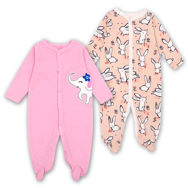 Newborn Baby Cotton Jumpsuits 2 pcs Set Newborn Baby Cotton Jumpsuits 2 pcs Set