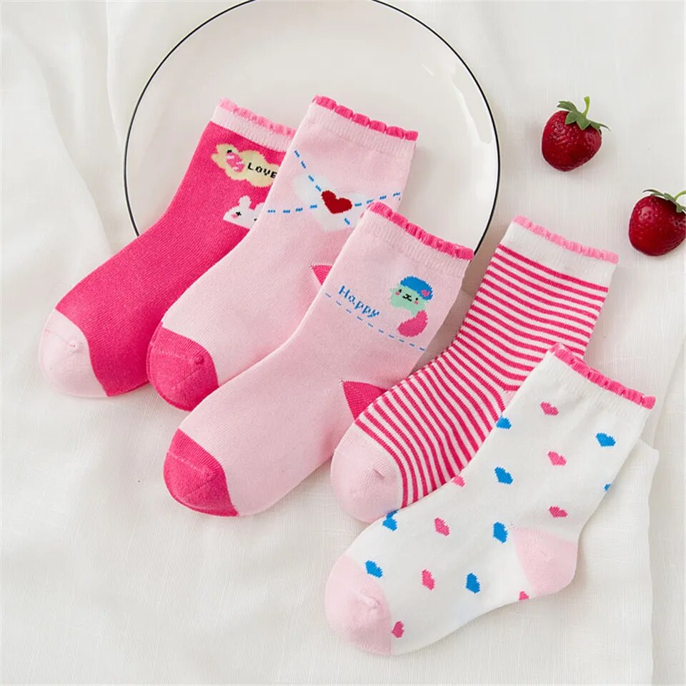 Knitted Cotton Soft Baby Socks Knitted Cotton Soft Baby Socks